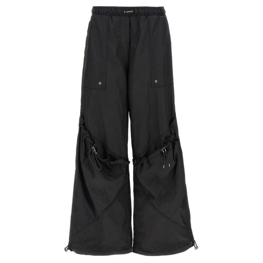 The Attico Black Polyester Casual Women's Pants